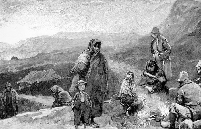 Irish Great Famine.